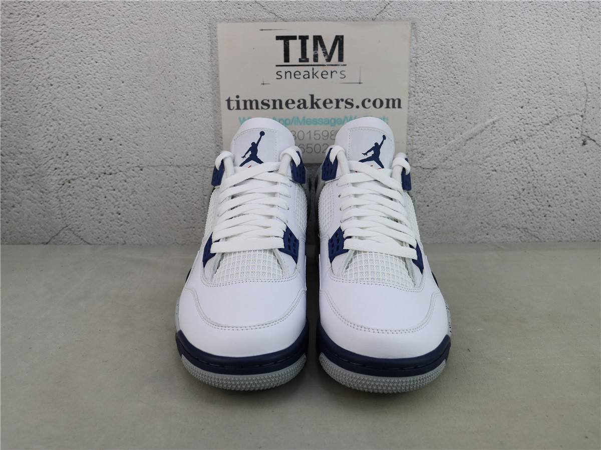 GX Batch Air Jordan 4 Retro White Midnight Navy DH6927-140